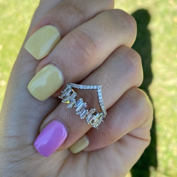 NEW Sterling silver Diamond Ring - Picture 4 of 5